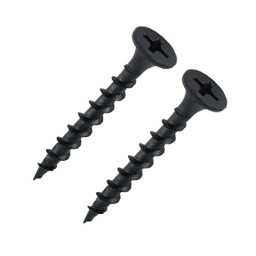 Hot Selling factory bugle Carbon Steel wood black head drywall self tapping screws